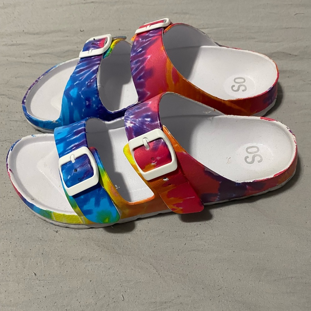 Tie Dye Slip Ons